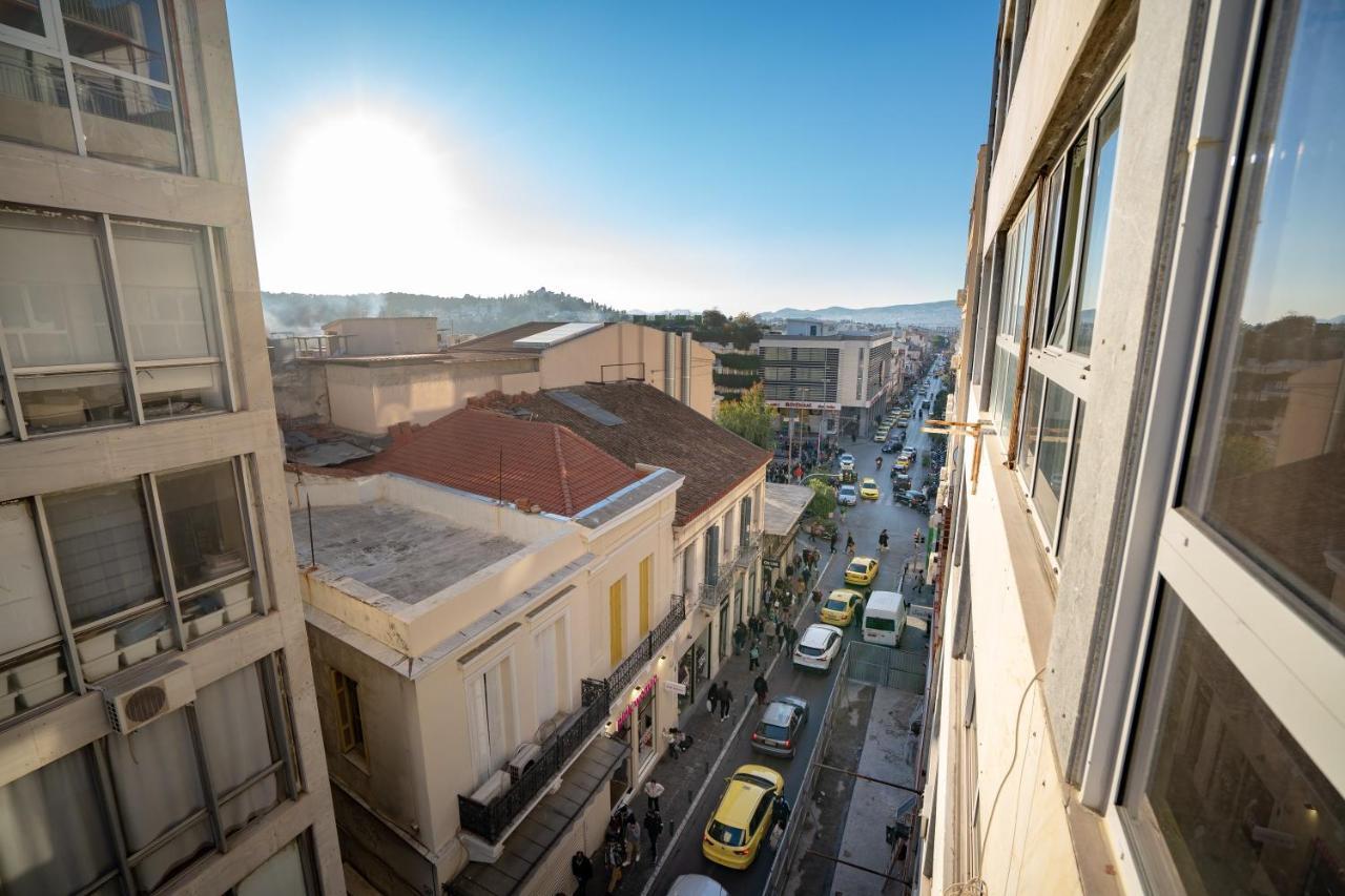 Monastiraki Metro Station Studio For 4 Persons Atenas Exterior foto